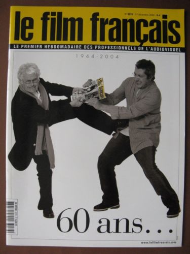 FILM FRANCAIS | LE magazine side cover Issue 3076 17 December 2004