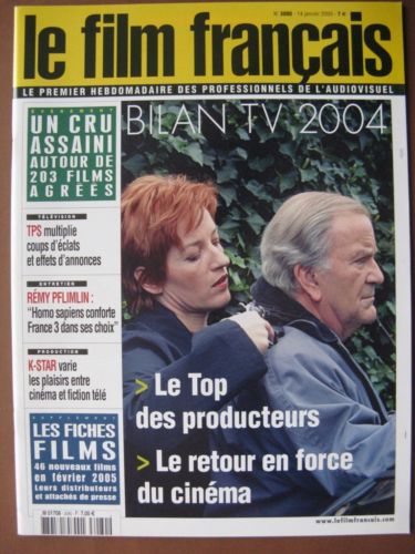 FILM FRANCAIS | LE magazine side cover Issue 3080 14 January 2005