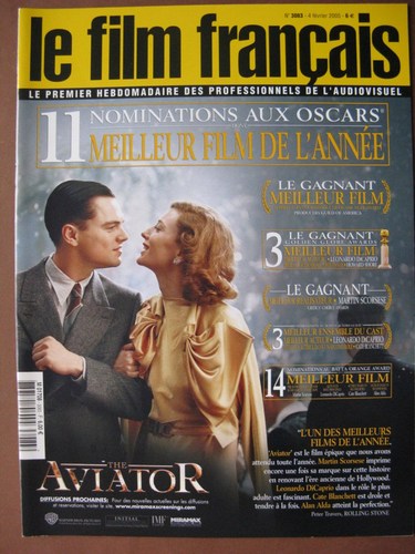 FILM FRANCAIS | LE magazine side cover Issue 3083 4 February 2005