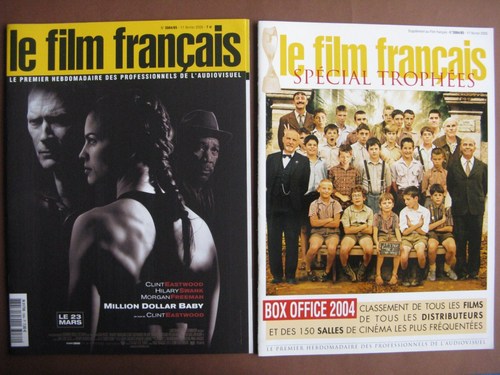 FILM FRANCAIS | LE magazine side cover Issue 3085/3085 11 February 2005