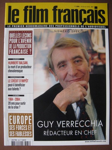 FILM FRANCAIS | LE magazine side cover Issue 3086 18 February 2005