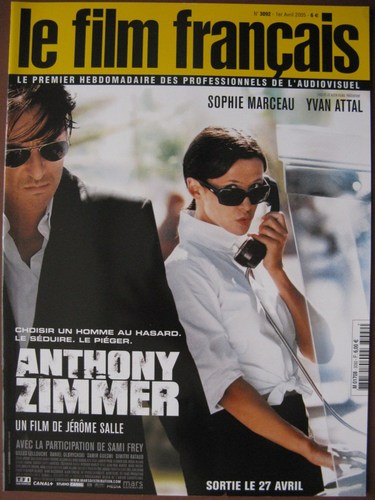FILM FRANCAIS | LE magazine side cover Issue 3092 1 April 2005