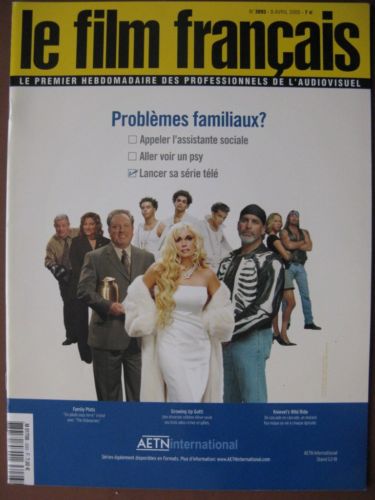 FILM FRANCAIS | LE magazine side cover Issue 3093 8 April 2005