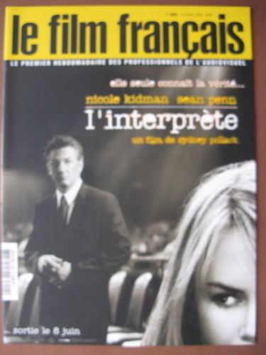 FILM FRANCAIS | LE magazine side cover Issue 3094 15 April 2005