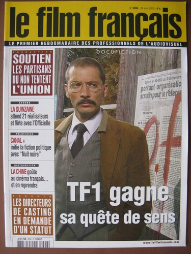 FILM FRANCAIS | LE magazine side cover Issue 3096 29 April 2005