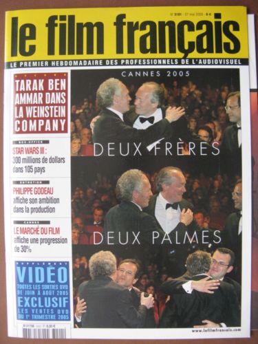 FILM FRANCAIS | LE magazine side cover Issue 3101 27 May 2005