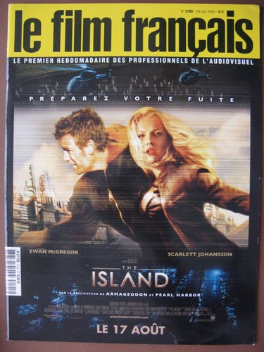 FILM FRANCAIS | LE magazine side cover Issue 3105 24 June 2005