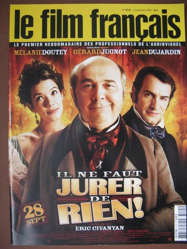 FILM FRANCAIS | LE magazine side cover Issue 3115 2 September 2005