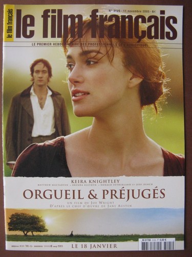 FILM FRANCAIS | LE magazine side cover Issue 3125 11 November 2005