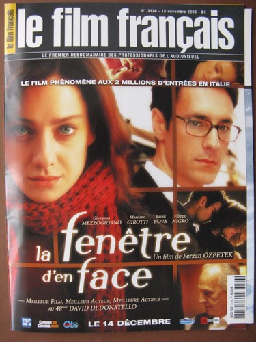 FILM FRANCAIS | LE magazine side cover Issue 3126 18 November 2005