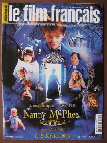 FILM FRANCAIS | LE magazine side cover Issue 3128 2 December 2005