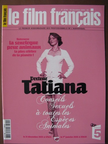 FILM FRANCAIS | LE magazine side cover Issue 3129 9 December 2005