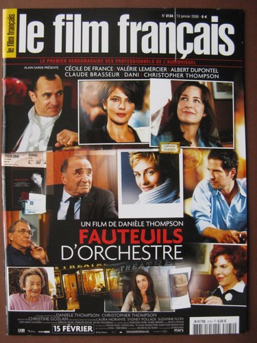 FILM FRANCAIS | LE magazine side cover Issue 3134 13 January 2006
