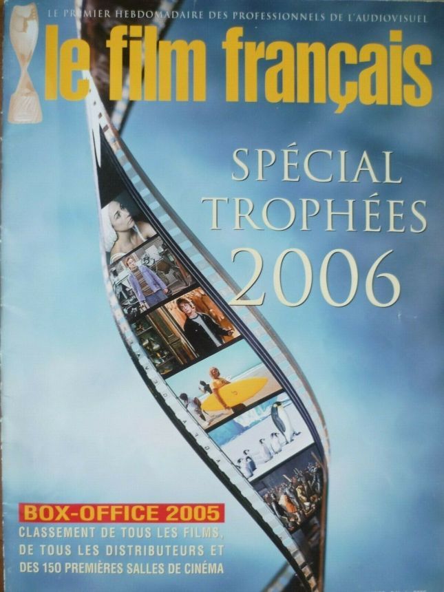 FILM FRANCAIS | LE magazine side cover Issue 3137/3138 3 February 2006