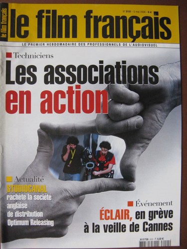 FILM FRANCAIS | LE magazine side cover Issue 3151 5 May 2006