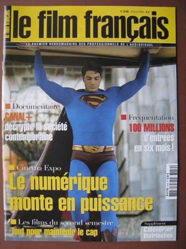 FILM FRANCAIS | LE magazine side cover Issue 3159 23 June 2006