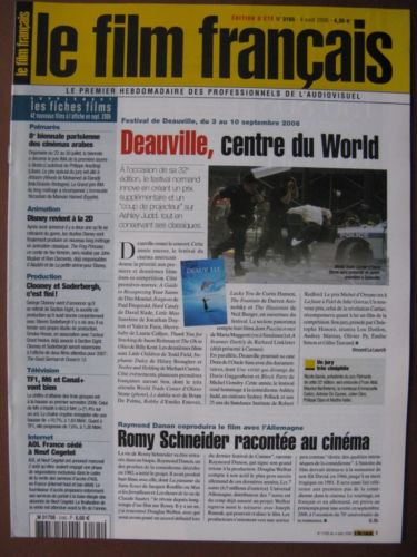 FILM FRANCAIS | LE magazine side cover Issue 3165 4 August 2006
