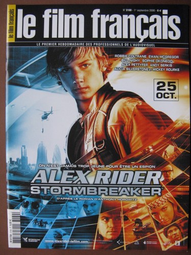 FILM FRANCAIS | LE magazine side cover Issue 3169 1 September 2006