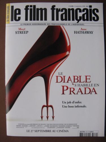 FILM FRANCAIS | LE magazine side cover Issue 3170 8 September 2006