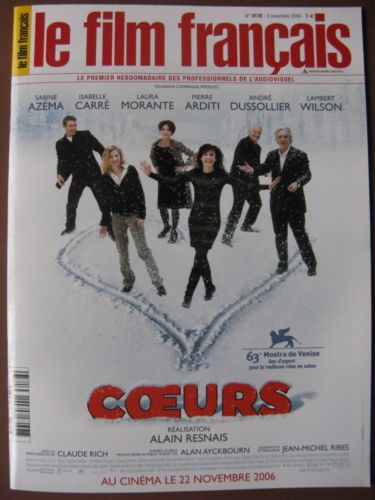 FILM FRANCAIS | LE magazine side cover Issue 3178 3 November 2006