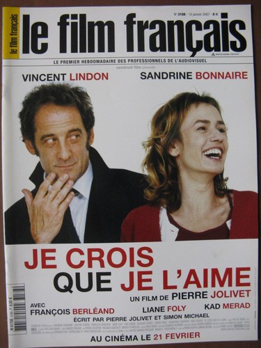 FILM FRANCAIS | LE magazine side cover Issue 3188 12 January 2007