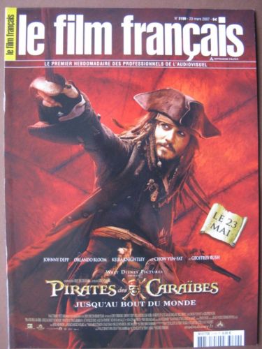 FILM FRANCAIS | LE magazine side cover Issue 3199 23 March 2007