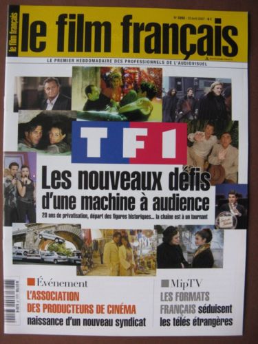 FILM FRANCAIS | LE magazine side cover Issue 3202 13 April 2007