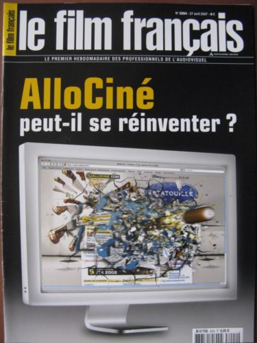 FILM FRANCAIS | LE magazine side cover Issue 3204 27 April 2007