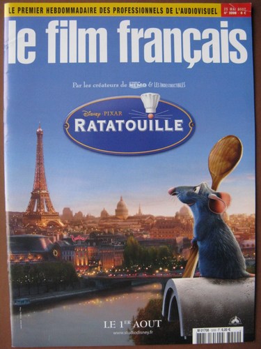 FILM FRANCAIS | LE magazine side cover Issue 3209 25 May 2007