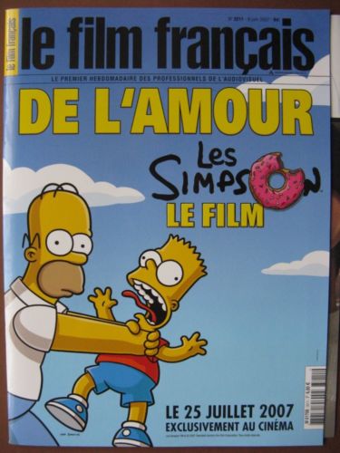 FILM FRANCAIS | LE magazine side cover Issue 3211 8 June 2007