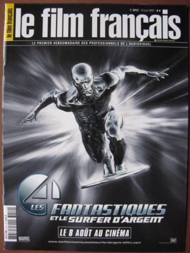 FILM FRANCAIS | LE magazine side cover Issue 3212 15 June 2007