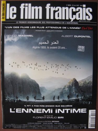 FILM FRANCAIS | LE magazine side cover Issue 3213 22 June 2007