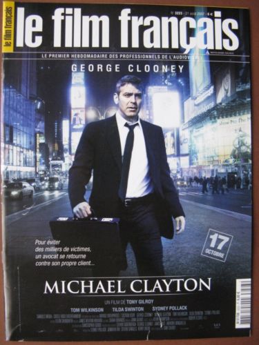 FILM FRANCAIS | LE magazine side cover Issue 3223 31 August 2007