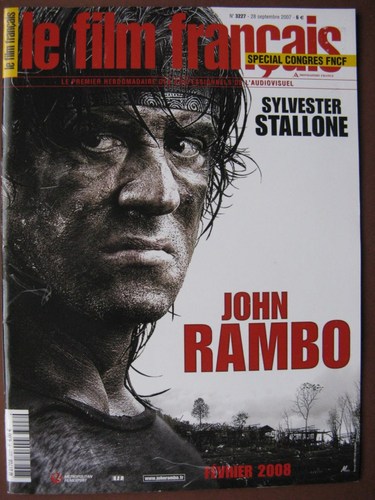 FILM FRANCAIS | LE magazine side cover Issue 3227 28 September 2007