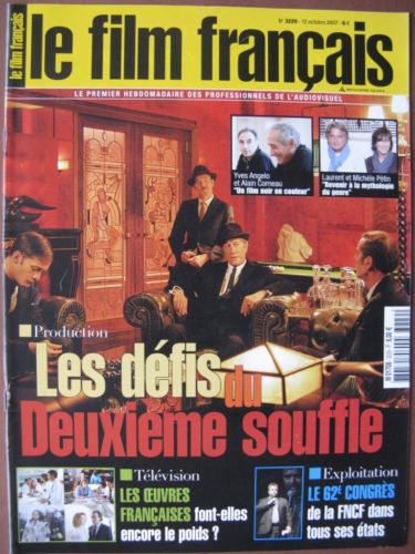 FILM FRANCAIS | LE magazine side cover Issue 3229 12 October 2007