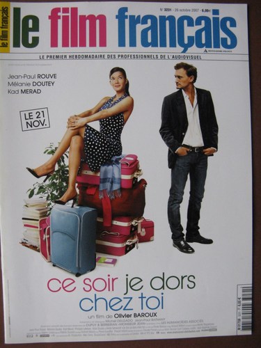 FILM FRANCAIS | LE magazine side cover Issue 3231 26 October 2007