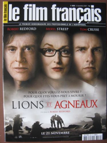 FILM FRANCAIS | LE magazine side cover Issue 3232 2 November 2007