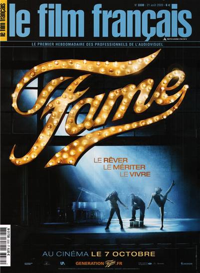 FILM FRANCAIS | LE magazine side cover Issue 3330 21 August 2009