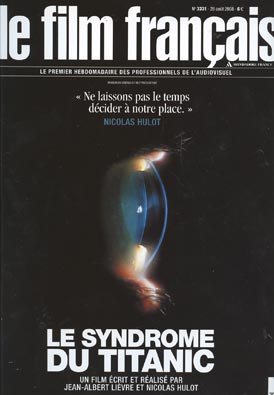 FILM FRANCAIS | LE magazine side cover Issue 3331 28 August 2009