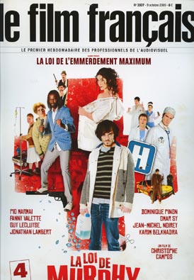 FILM FRANCAIS | LE magazine side cover Issue 3337 9 October 2009