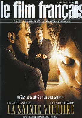 FILM FRANCAIS | LE magazine side cover Issue 3338 16 October 2009