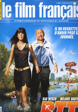 FILM FRANCAIS | LE magazine side cover Issue 3340 30 October 2009