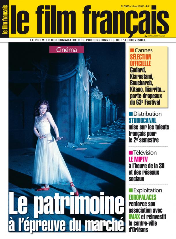 FILM FRANCAIS | LE magazine side cover Issue 3365 16 April 2010