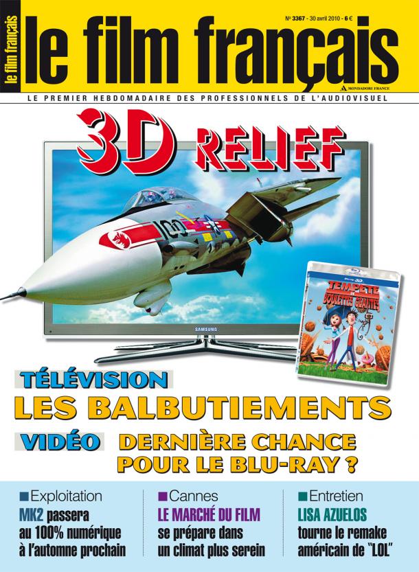FILM FRANCAIS | LE magazine side cover Issue 3367 30 April 2010