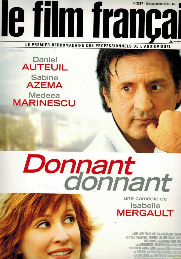 FILM FRANCAIS | LE magazine side cover Issue 3387 10 September 2010