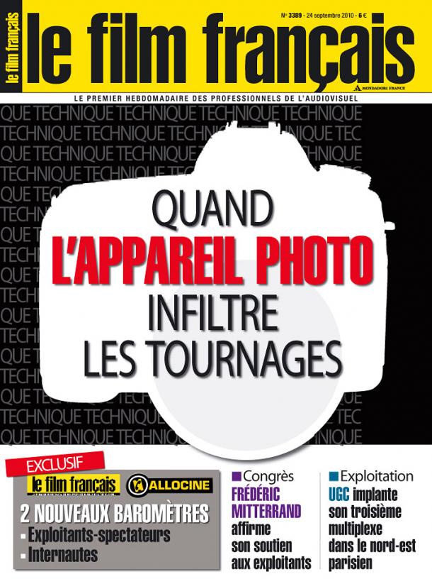 FILM FRANCAIS | LE magazine side cover Issue 3389 24 September 2010