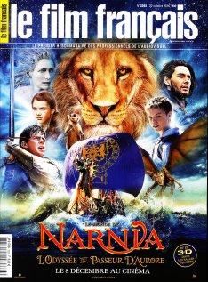 FILM FRANCAIS | LE magazine side cover Issue 3393 22 October 2010