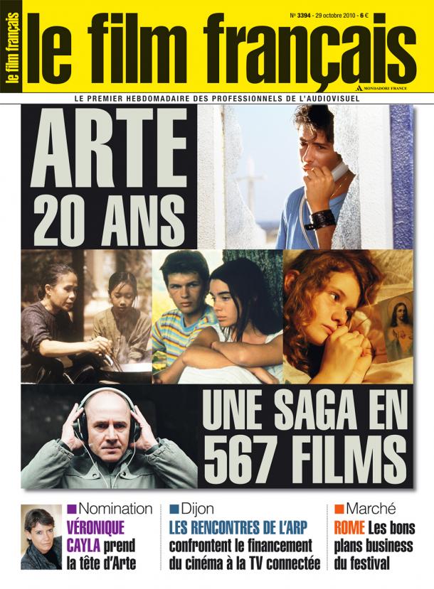 FILM FRANCAIS | LE magazine side cover Issue 3394 29 October 2010