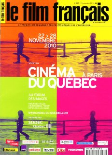 FILM FRANCAIS | LE magazine side cover Issue 3397 22 November 2010