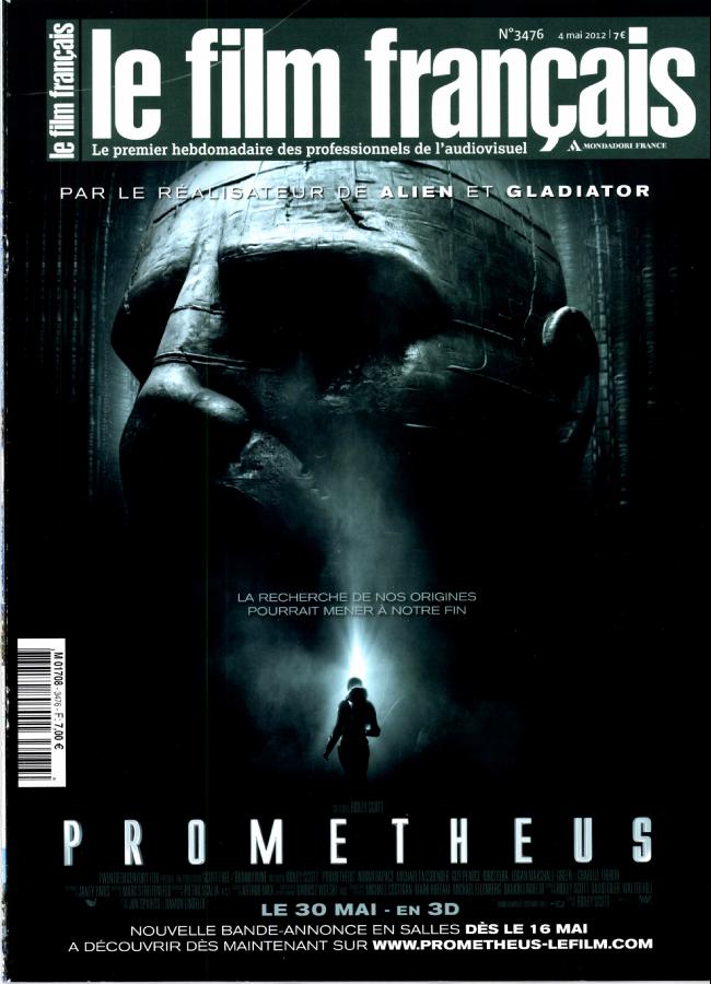 FILM FRANCAIS | LE magazine side cover Issue 3476 4 May 2012